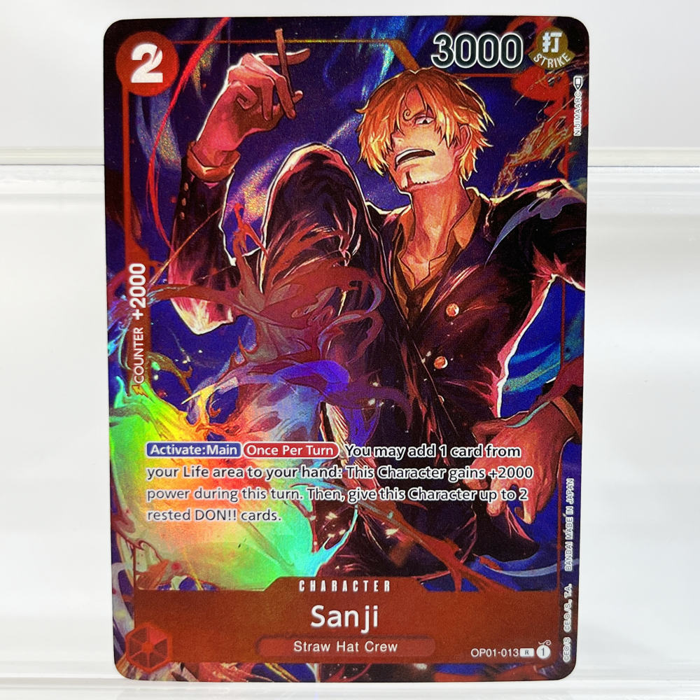 One Piece Sanji OP01-013 Proxy Cards