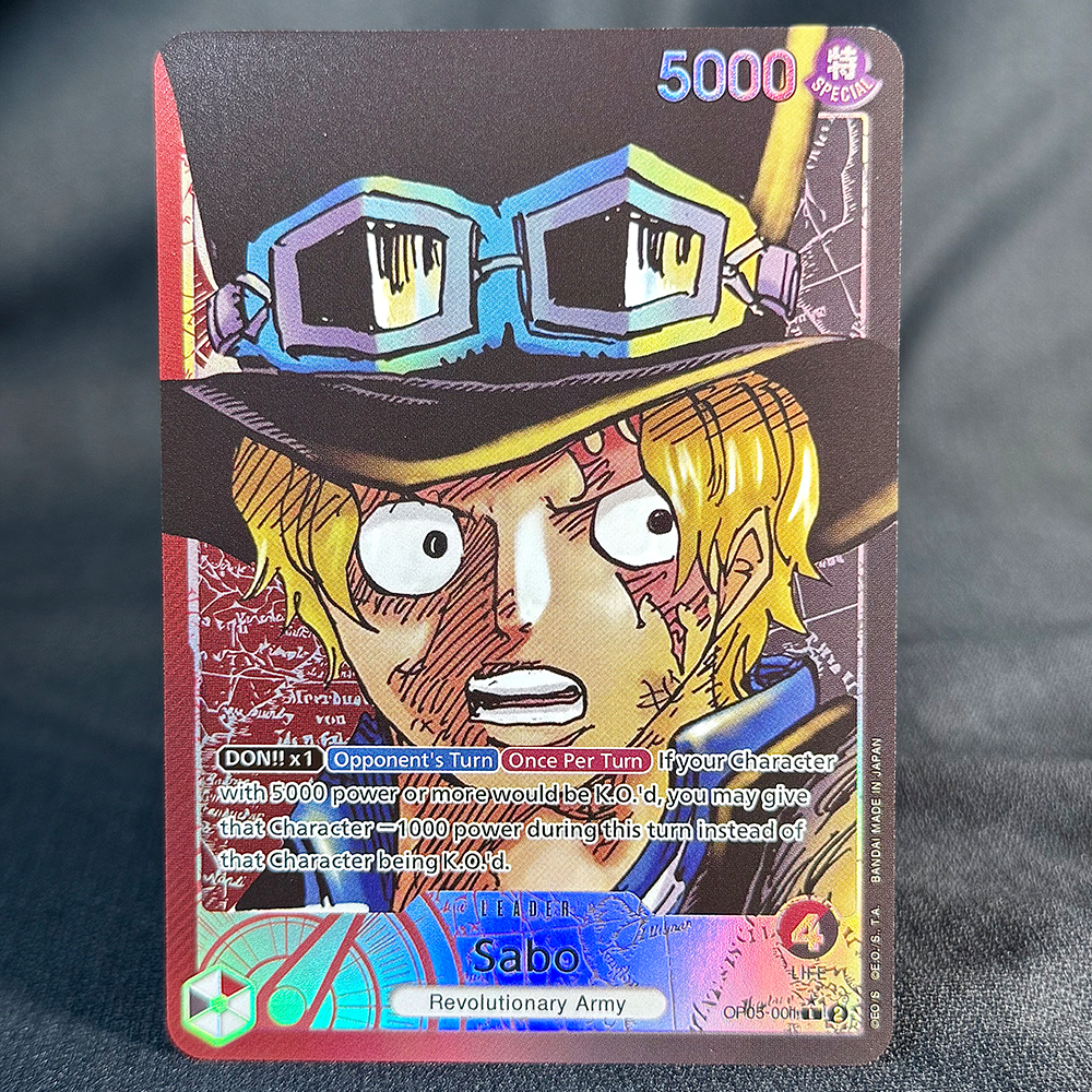One Piece Sabo OP05-001 Proxy Cards