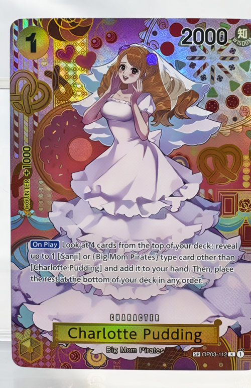 One Piece Charlotte Pudding OP03-112 Proxy Cards