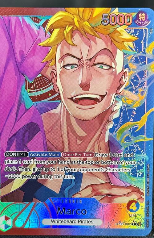 One Piece Marco OP08-002 Proxy Cards