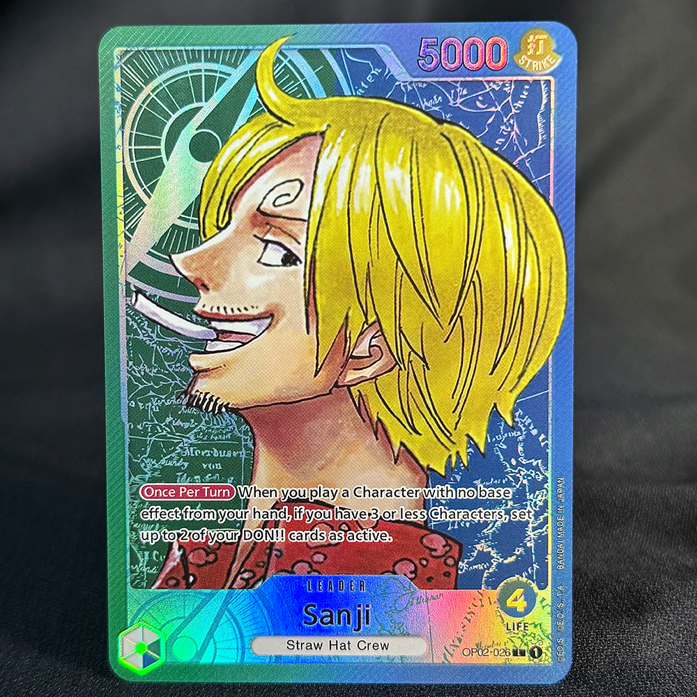 One Piece Sanji OP02-026 Proxy Cards