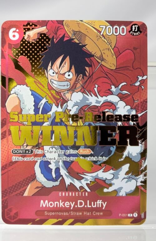 One Piece Monkey.D.Luffy P-001 Proxy Cards