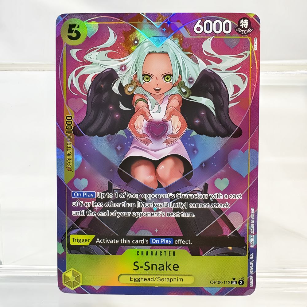 One Piece S-Snake OP08-112 Proxy Cards