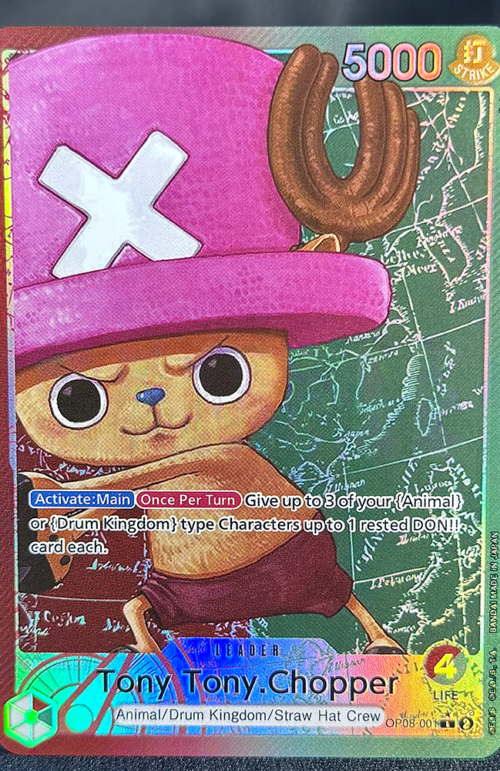 One Piece Tony Tony.Chopper OP08-001 Proxy Cards
