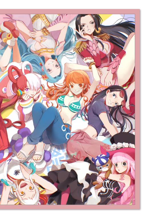 60PCS 67x92mm Holo Anime Card Sleeves for MTG/PTCG ( One Piece )