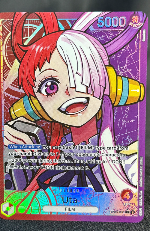 One Piece Uta OP06-001 Proxy Cards