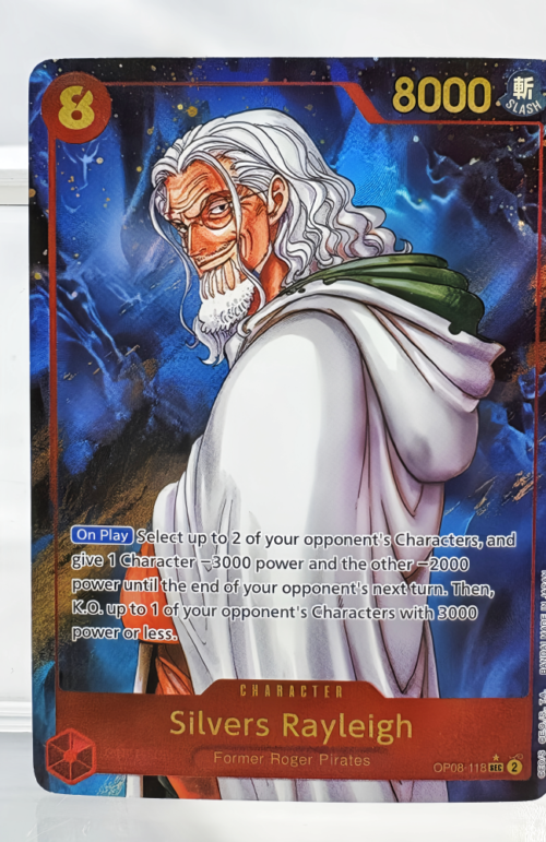 One Piece Silvers Rayleigh OP08-118 Proxy Cards