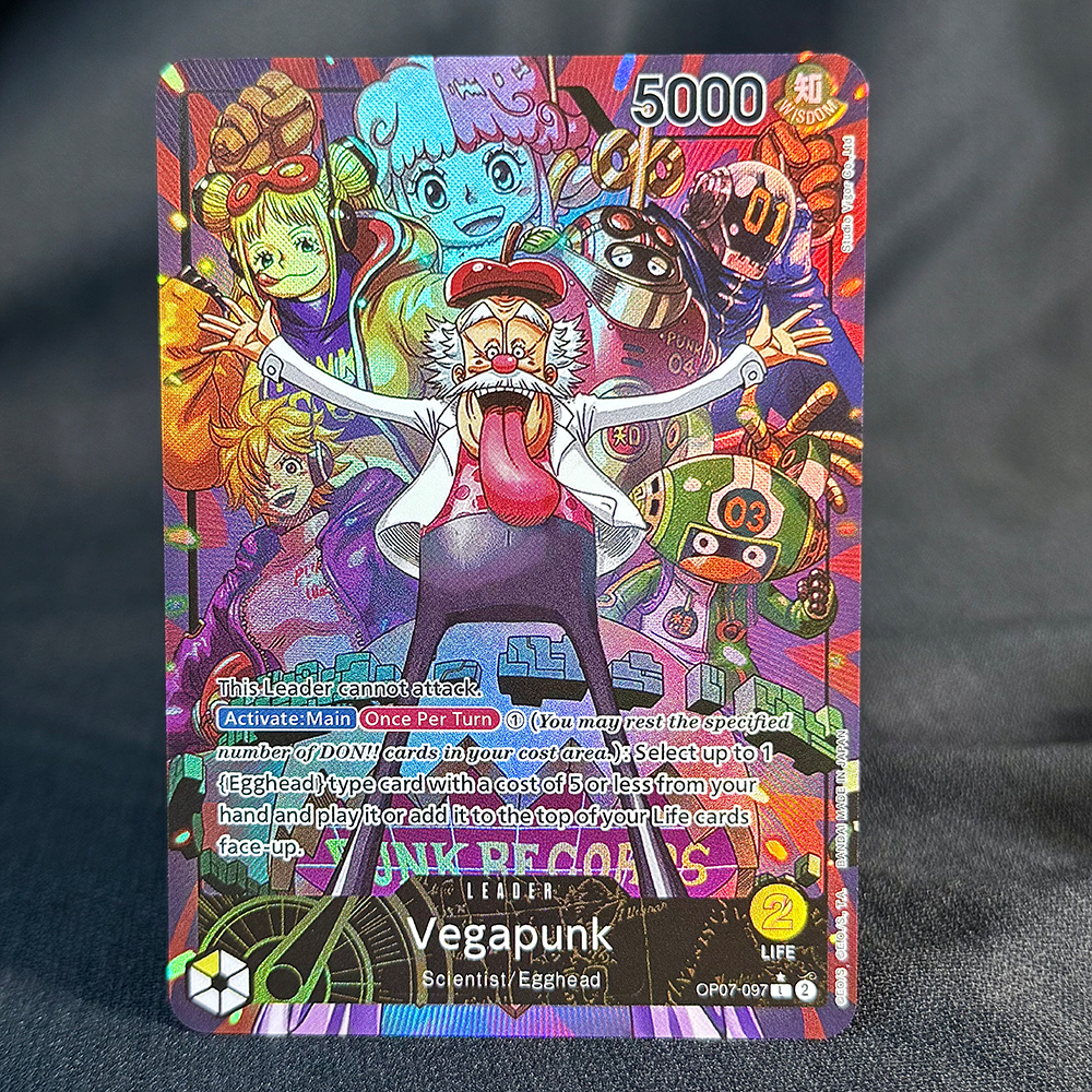 One Piece Vegapunk OP07-097 Proxy Cards