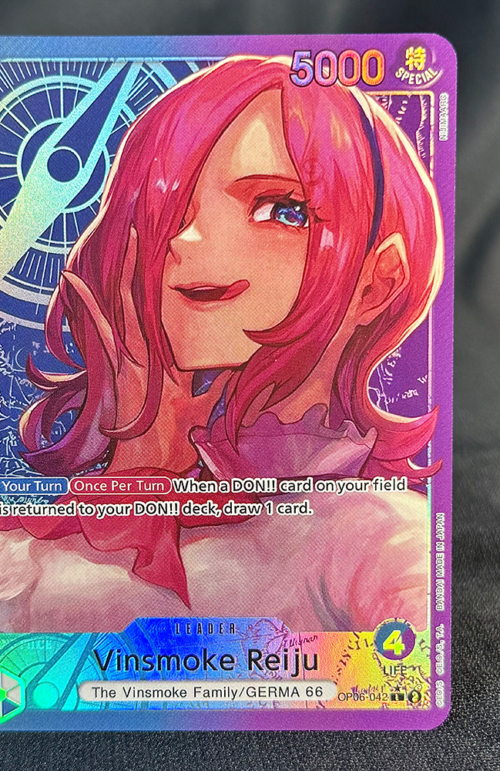 One Piece Vinsmoke Reiju OP06-042 Proxy Cards