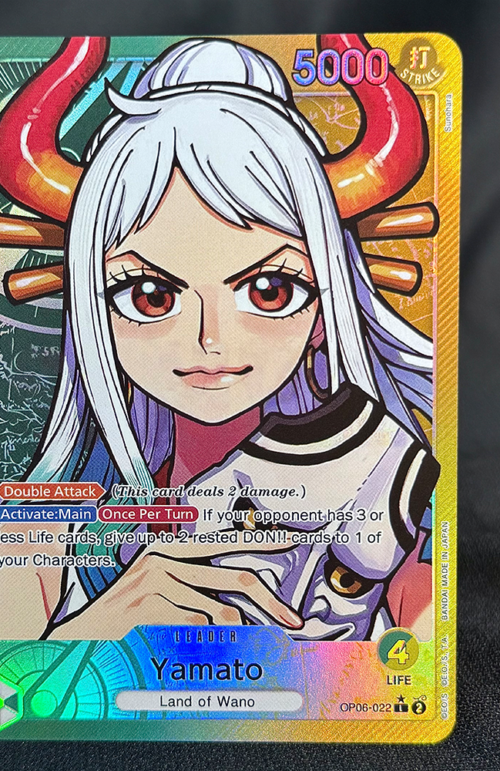 One Piece Yamato OP06-022 Proxy Cards