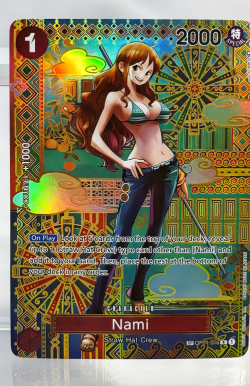 One Piece Nami OP01-016 Proxy Cards