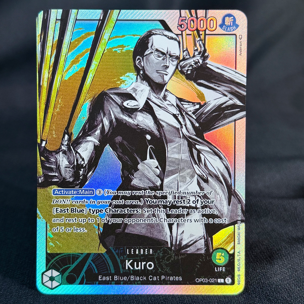 One Piece Kuro OP03-021 Proxy Cards
