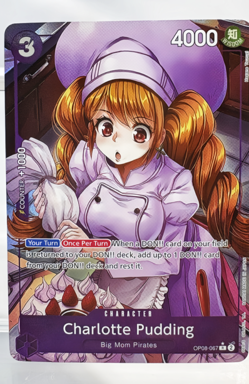 One Piece Charlotte Pudding OP08-067 Proxy Cards