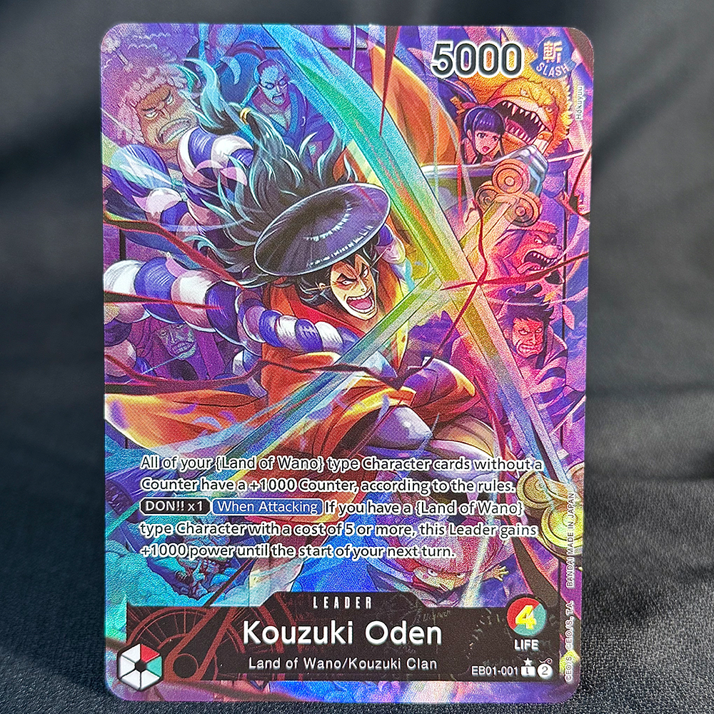 One Piece Kouzuki Oden EB01-001 Proxy Cards
