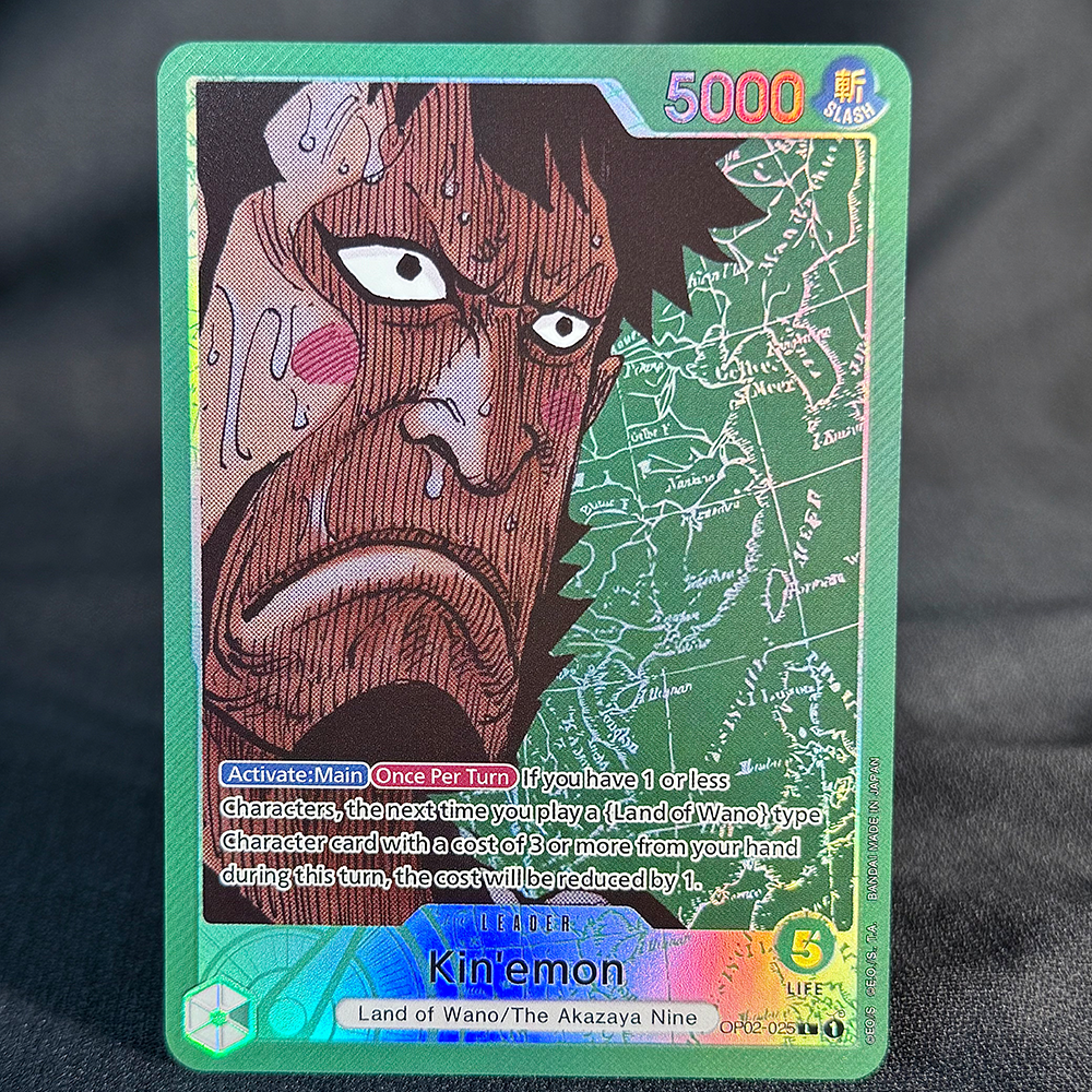 One Piece Kin'emon OP02-025 Proxy Cards