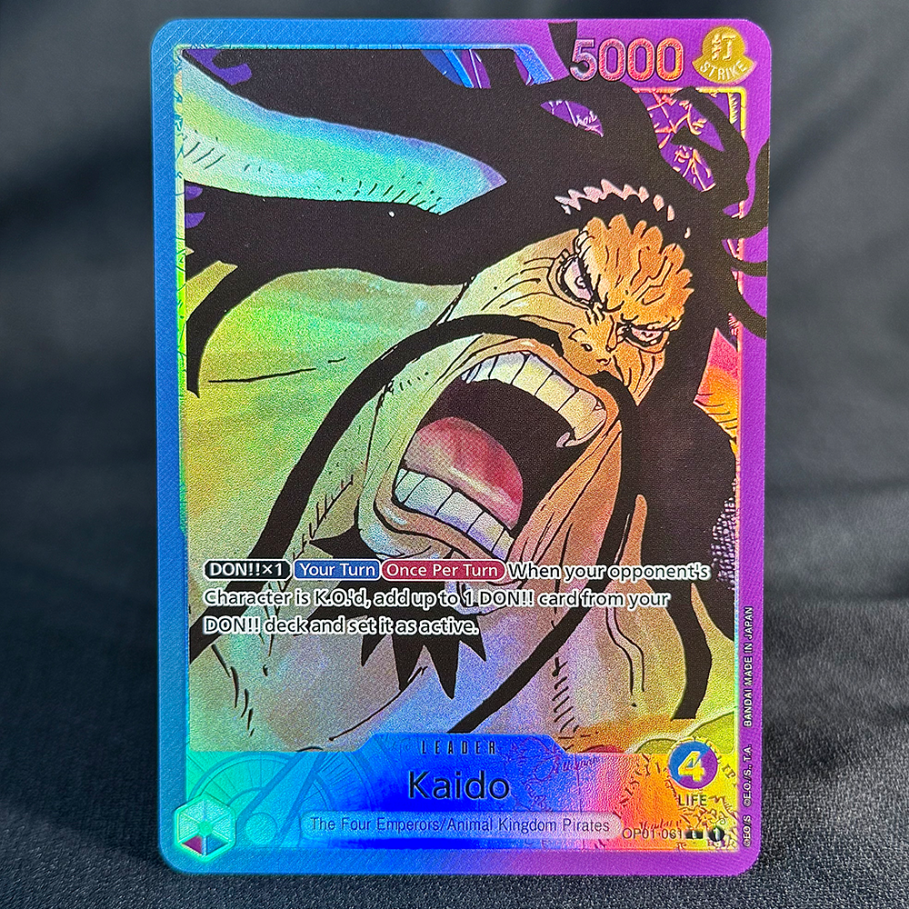 One Piece Kaido OP01-061 Proxy Cards