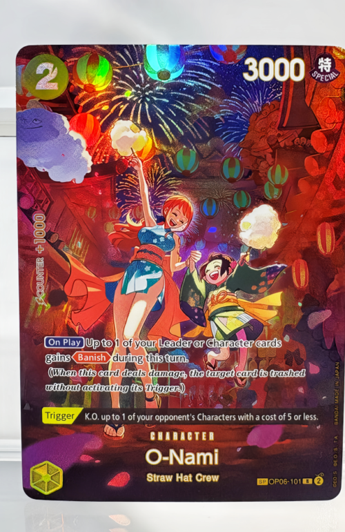 One Piece O-Nami OP06-101 Proxy Cards