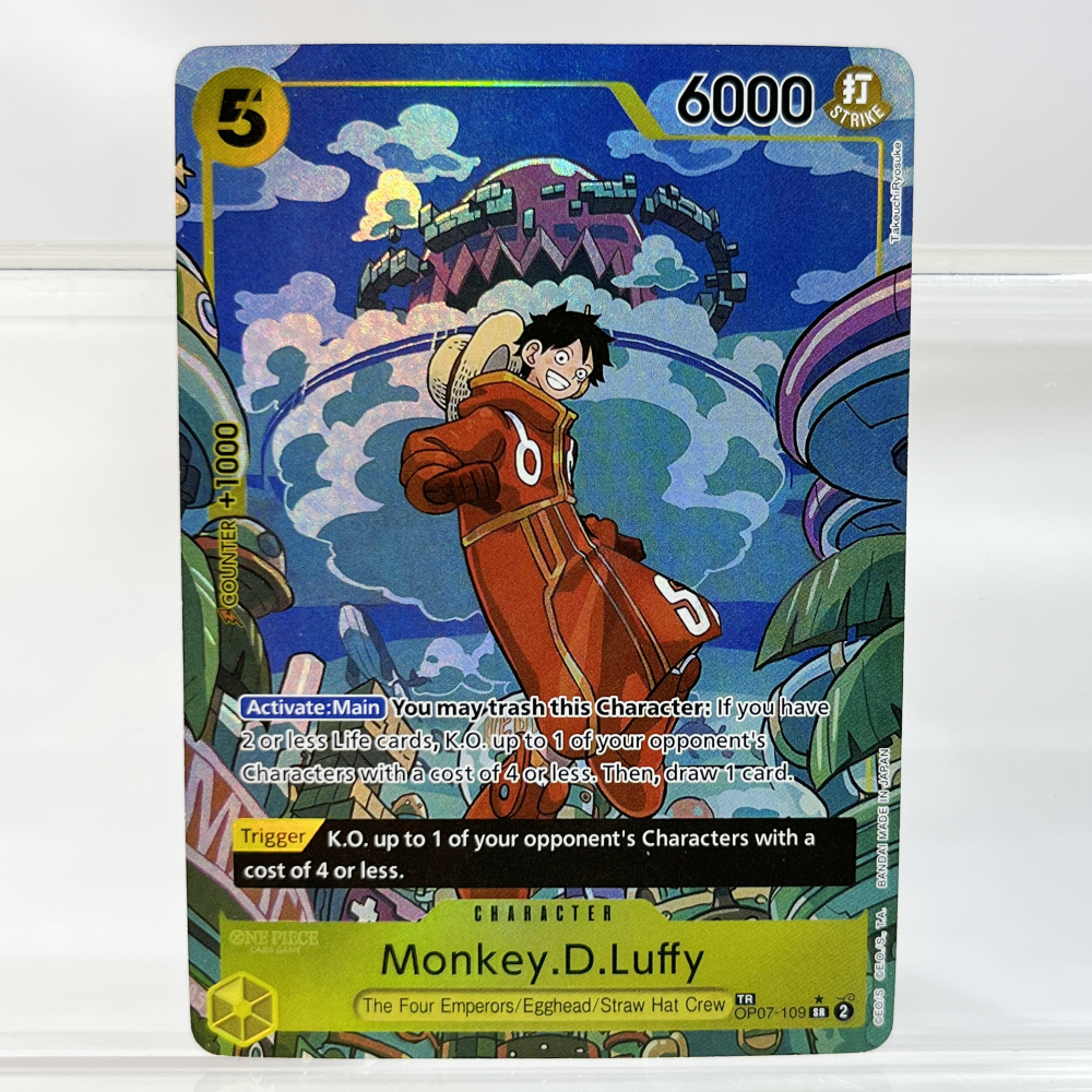 One Piece Monkey.D.Luffy OP07-109 Proxy Cards