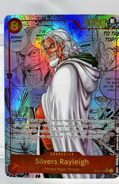 One Piece Silvers Rayleigh OP08-118 Proxy Cards