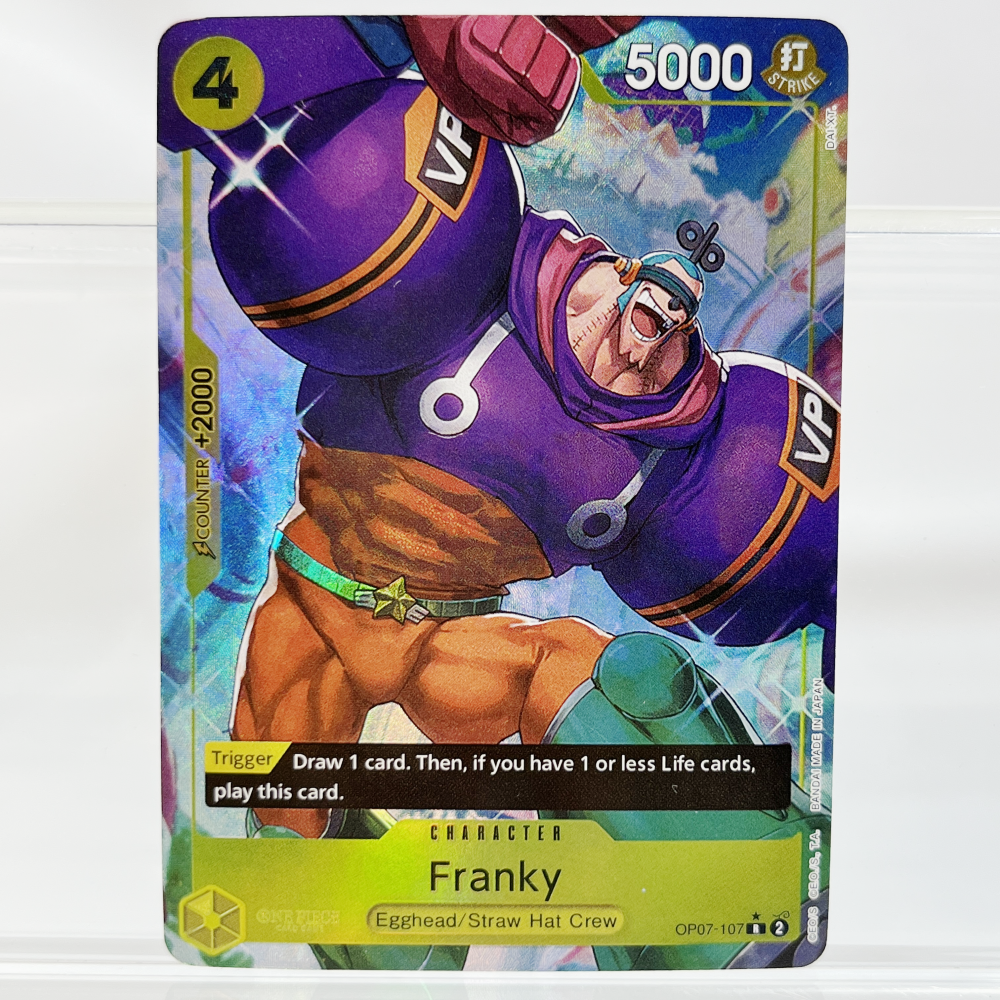 One Piece Franky OP07-107 Proxy Cards