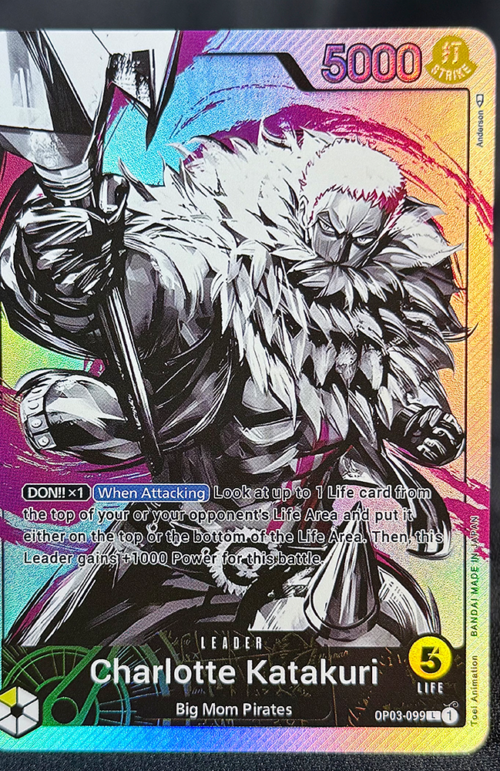 One Piece Charlotte Katakuri OP03-099 Proxy Cards