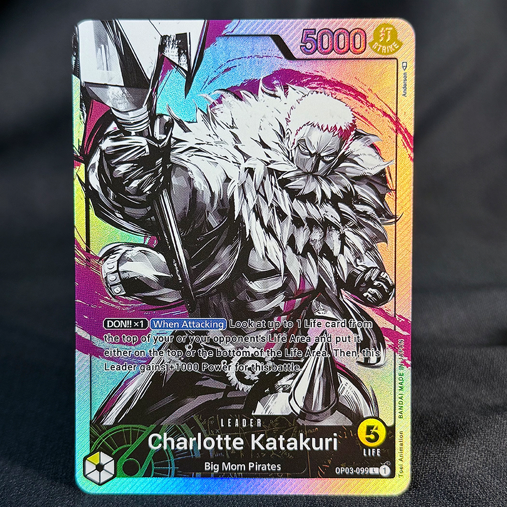 One Piece Charlotte Katakuri OP03-099 Proxy Cards