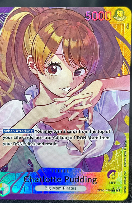 One Piece Charlotte Pudding OP08-058 Proxy Cards