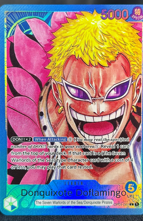 One Piece Donquixote Doflamingo OP01-060 Proxy Cards