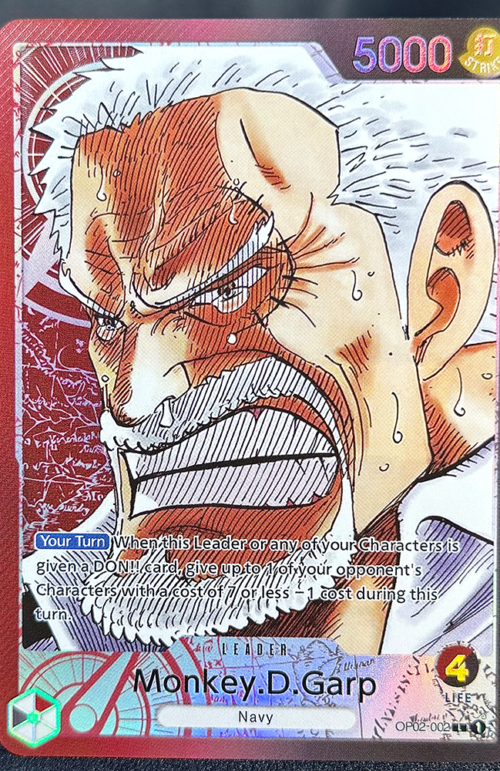 One Piece Monkey.D.Garp OP02 -002 Proxy Cards
