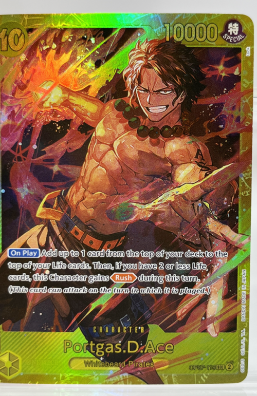 One Piece Portgas.D.Ace OP07-119 Proxy Cards