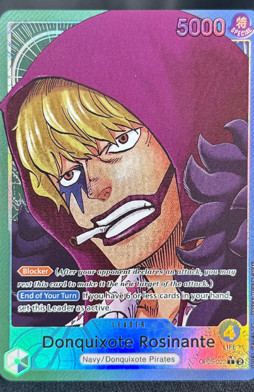 One Piece Donquixote Rosinante OP05-022 Proxy Cards