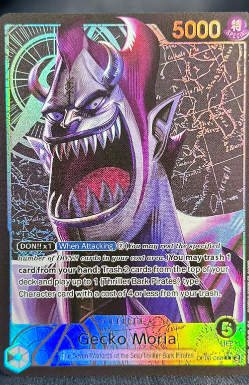 One Piece Gecko Moria OP06-080 Proxy Cards