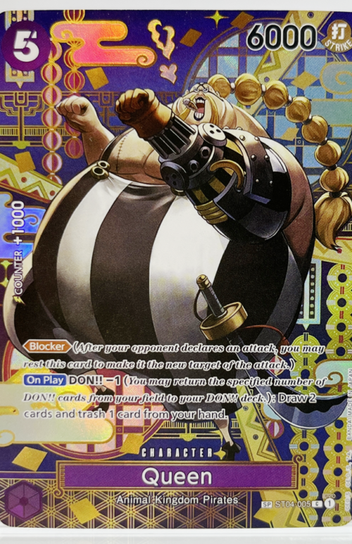 One Piece Queen ST04-005 Proxy Cards