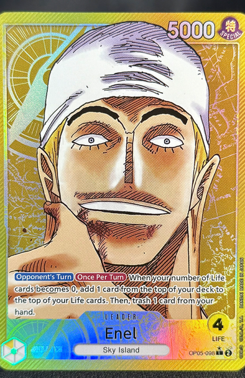 One Piece Enel OP05-098 Proxy Cards