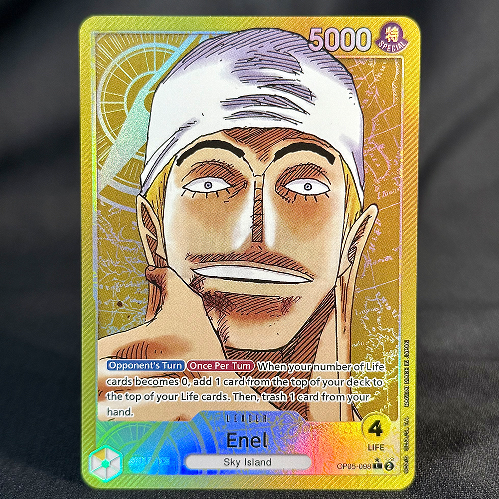 One Piece Enel OP05-098 Proxy Cards