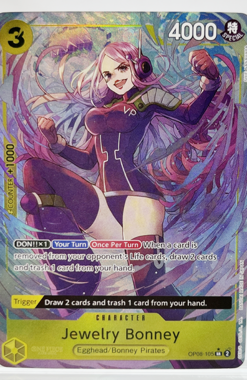 One Piece Jewelry Bonney OP08-105 Proxy Cards