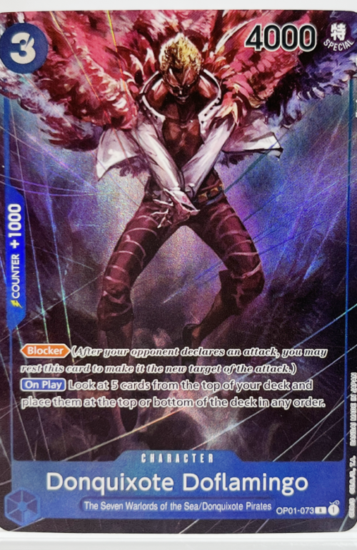 One Piece Donguixote Doflamingo OP01-073 Proxy Cards