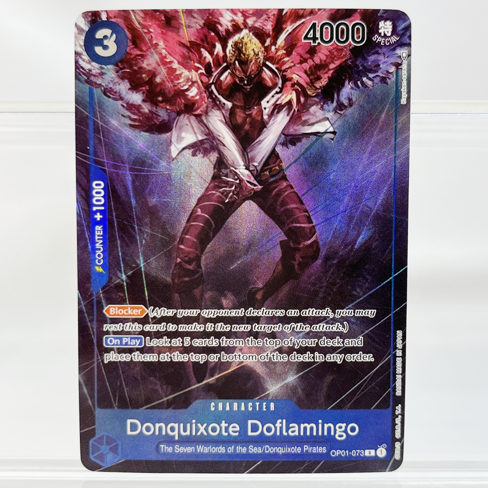 One Piece Donguixote Doflamingo OP01-073 Proxy Cards