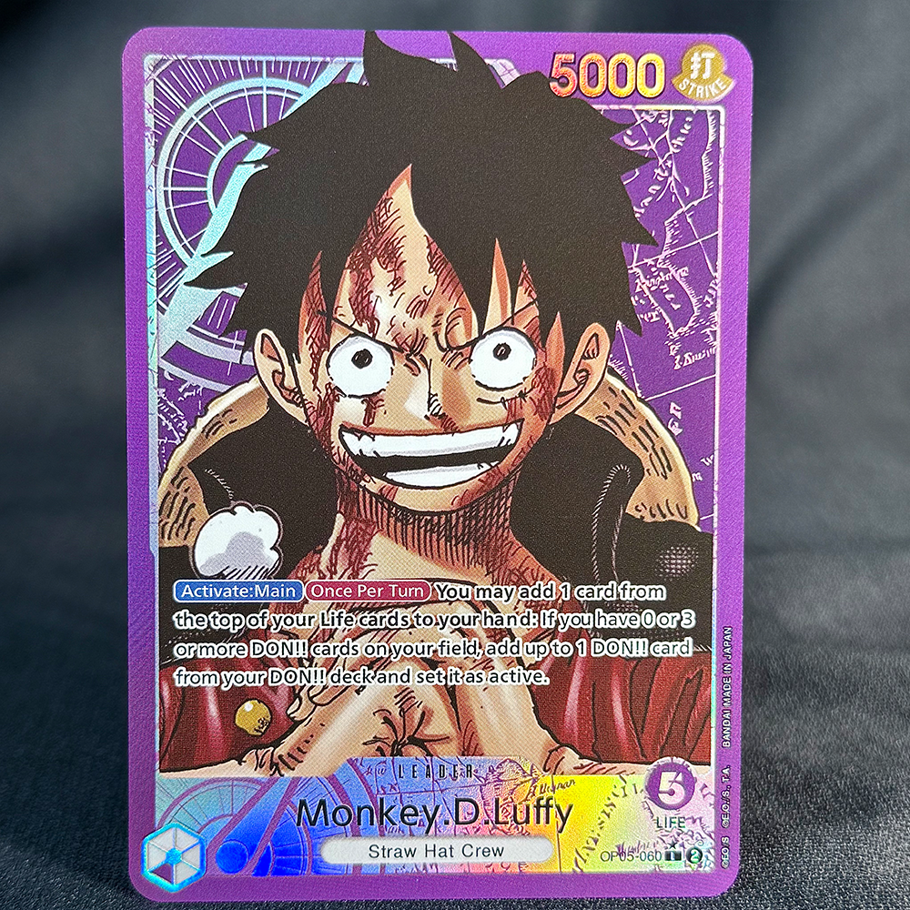 One Piece Monkey.D.Luffy OP05-060 Proxy Cards