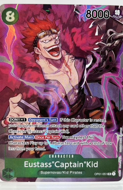 One Piece Eustass"Captain"Kid OP01-051 Proxy Cards