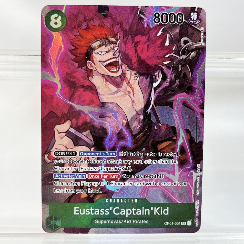 One Piece Eustass"Captain"Kid OP01-051 Proxy Cards