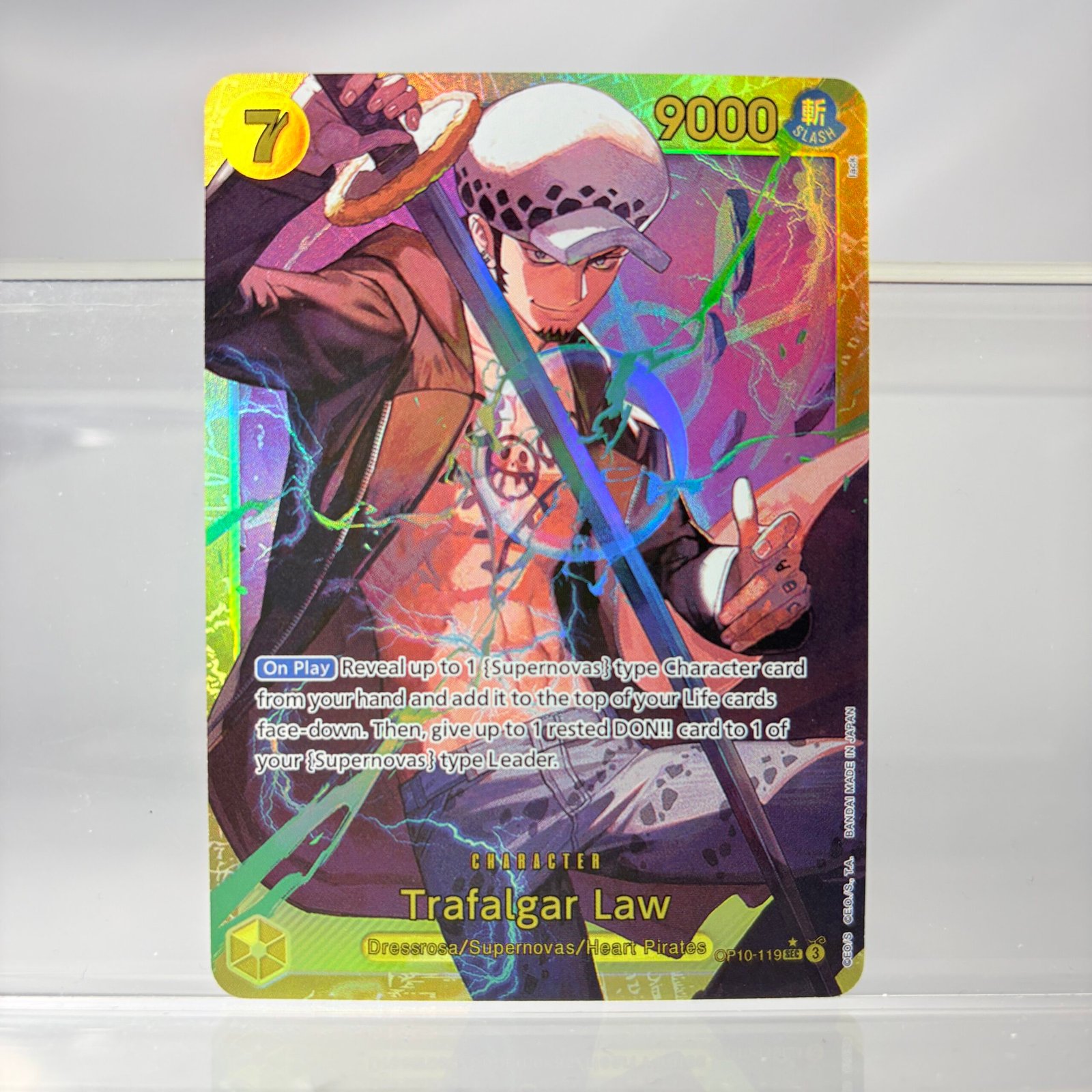 One Piece Trafalgar Law OP10-119 Proxy Cards