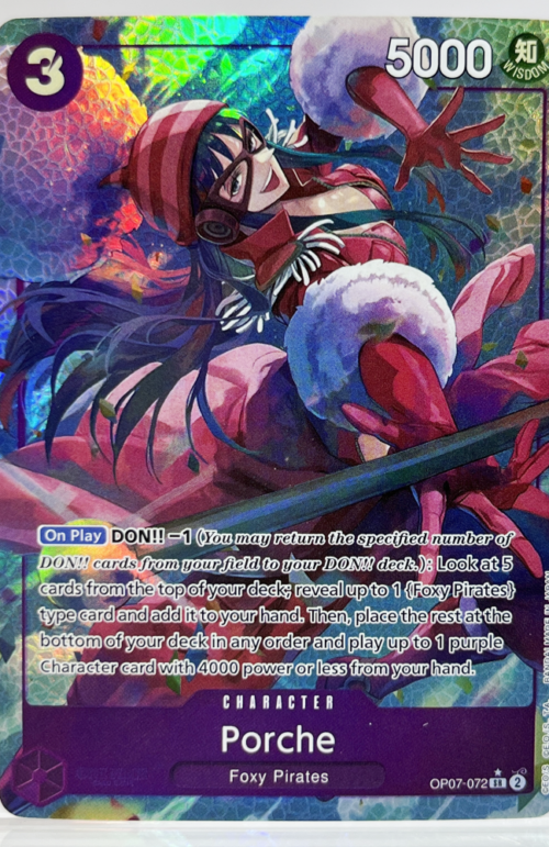One Piece Porche OP07-072 Proxy Cards