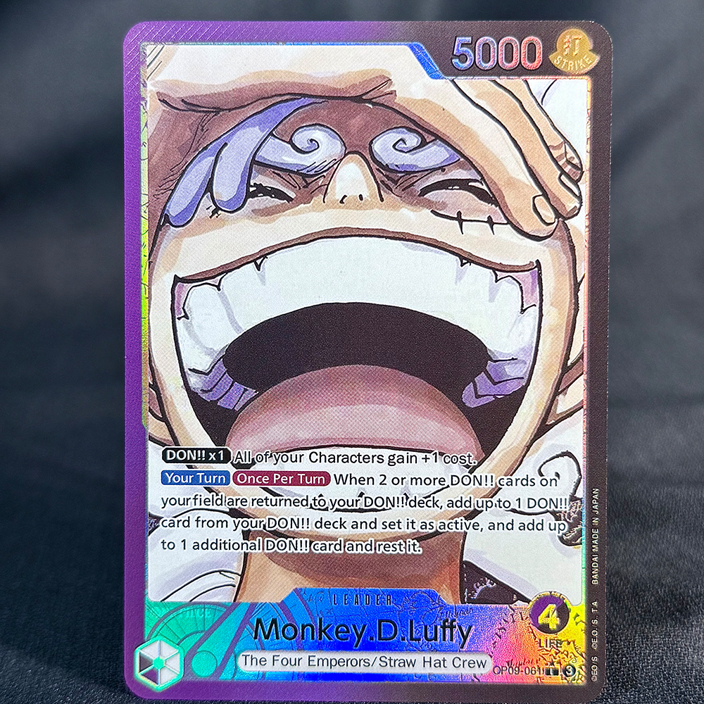 One Piece Monkey.D.Lufty OP09-061 Proxy Cards