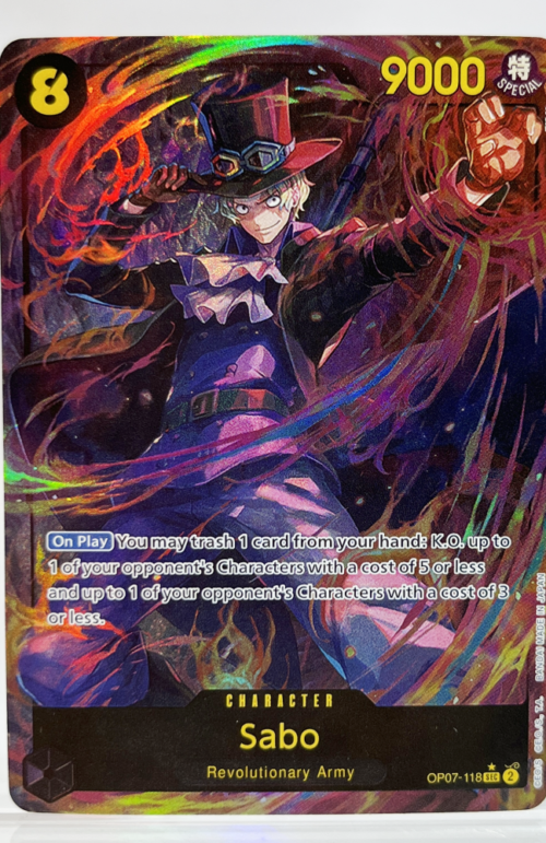 One Piece Sabo OP07-118 Proxy Cards