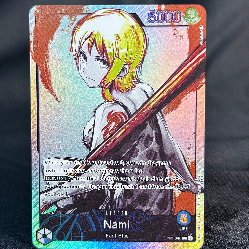 One Piece Nami OP03-040 Proxy Cards