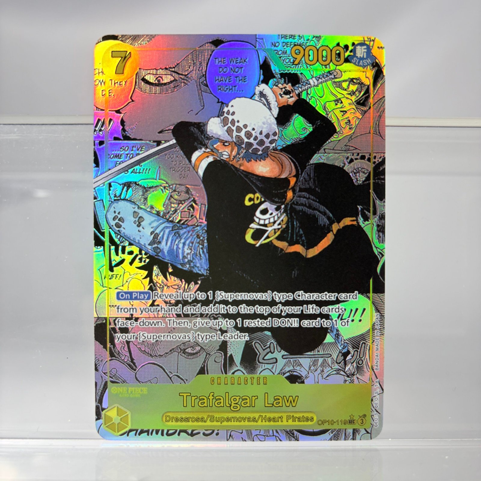 One Piece Trafalgar Law OP10-119 Proxy Cards