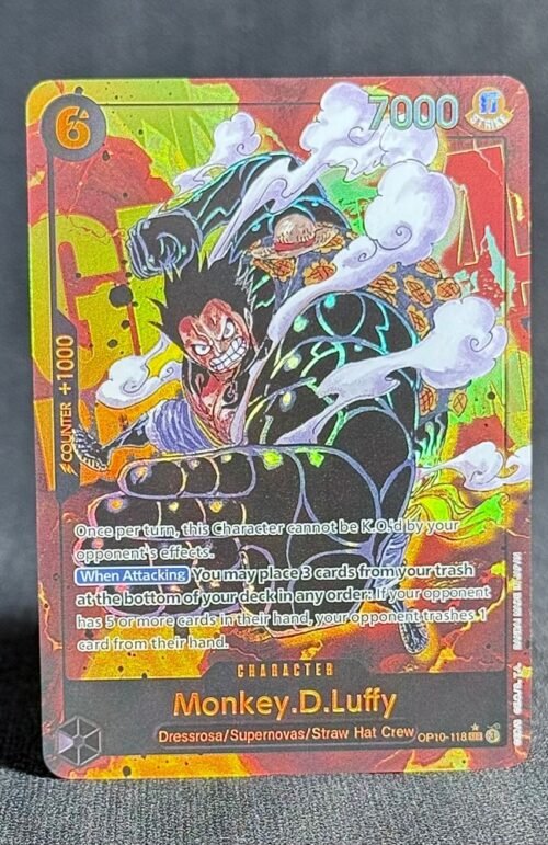 One Piece Monkey.D.Luffy OP10-118 Proxy Cards