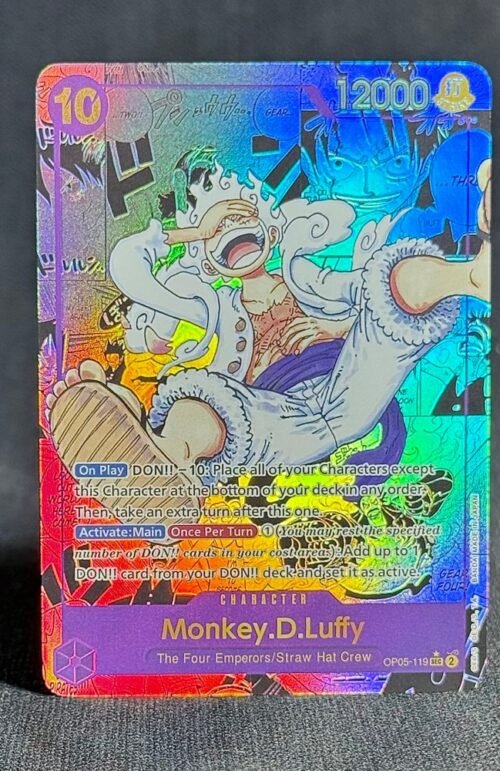 One Piece Monkey.D.Luffy OP05-119 Proxy Cards