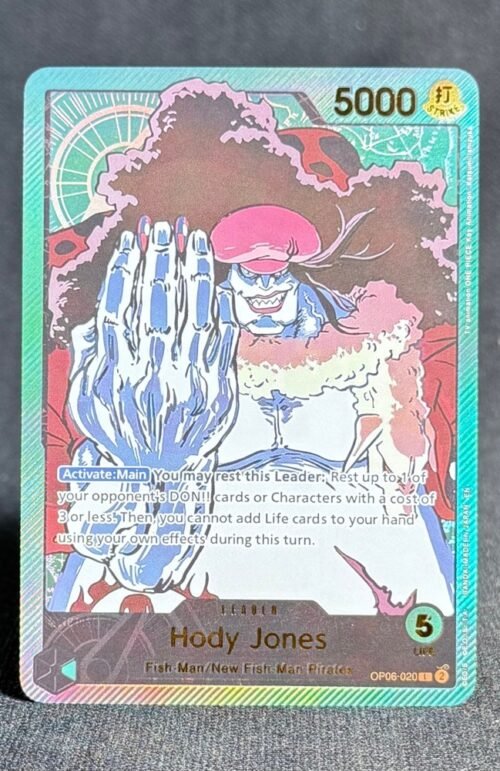One Piece Hody Jones OP06-020 Proxy Cards